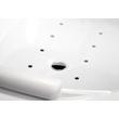 M-Acryl Trinity kád 170x130 + Wellness 22 fúvókás elektronikus hidromasszázs