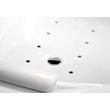 M-Acryl Trinity kád 170x130 + Wellness Premium 24 fúvókás elektronikus hidromasszázs