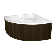 M-Acryl Everwood előlap sarok és aszimmetrikus kádakhoz Sötét tölgy