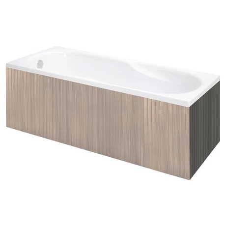 M-Acryl Everwood oldallap egyenes kádakhoz Hamvas kőris