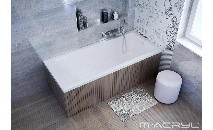 Mindent a Viva egyenes fürdőkád választásáról, beépítéséről és használatáról